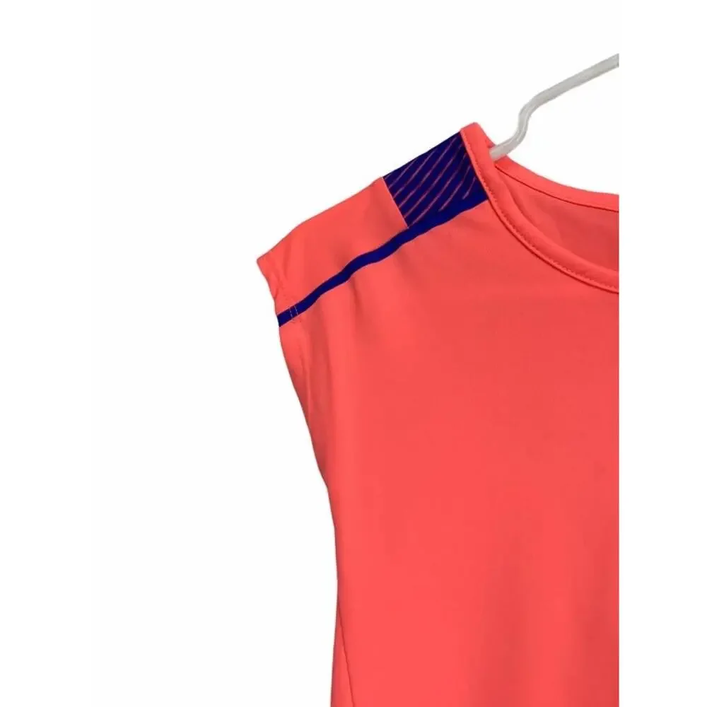 Champion Coral Purple Muscle Tee Medium 7/8